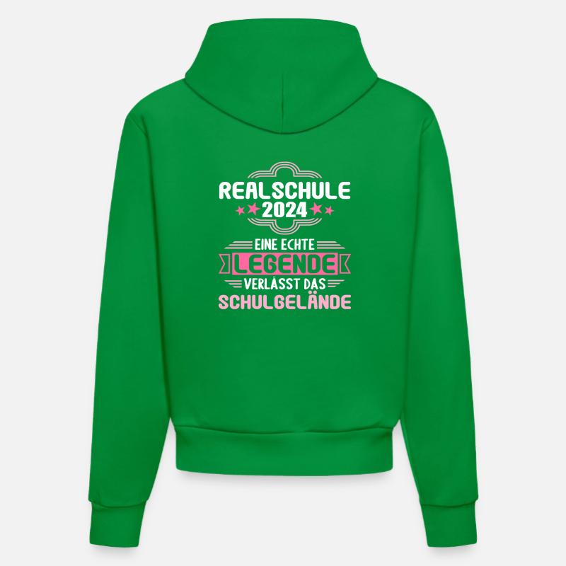 Lycée Jeunes Filles Lycée 2024 - Sweat à capuche bio ajusté fabriqué en UE - City Green