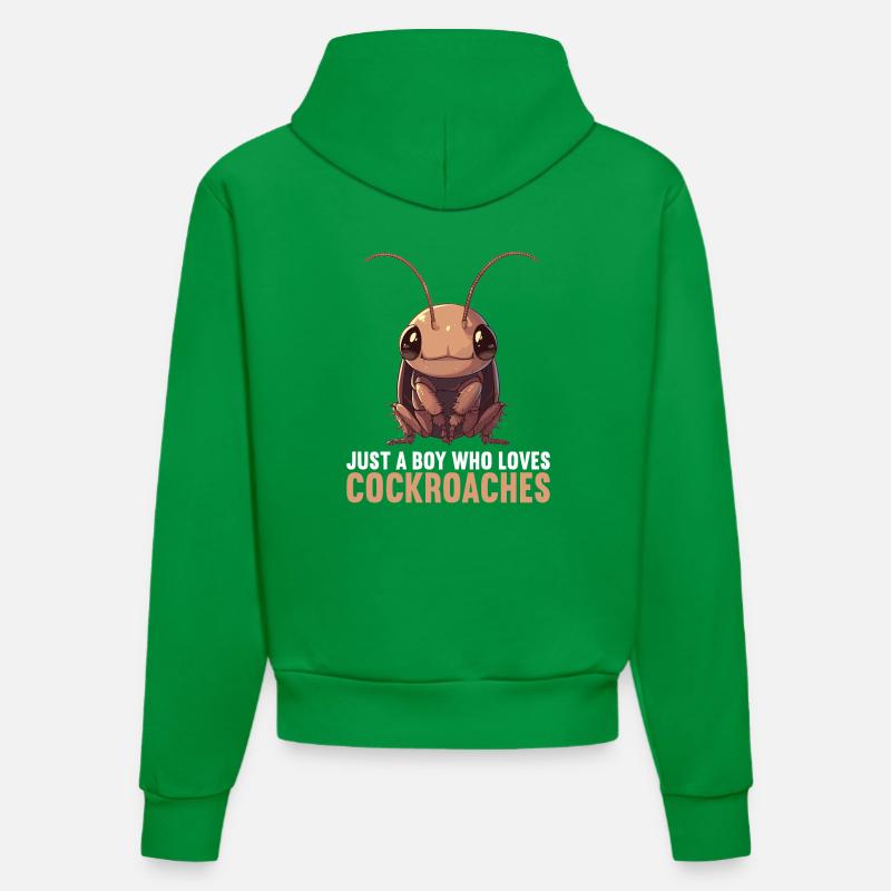cafards cafards cafards cafard - Sweat à capuche bio ajusté fabriqué en UE - City Green