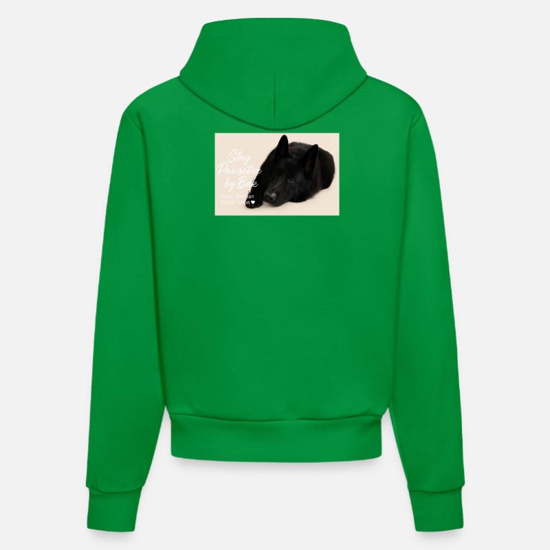 Bak - Sweat à capuche bio ajusté fabriqué en UE - City Green