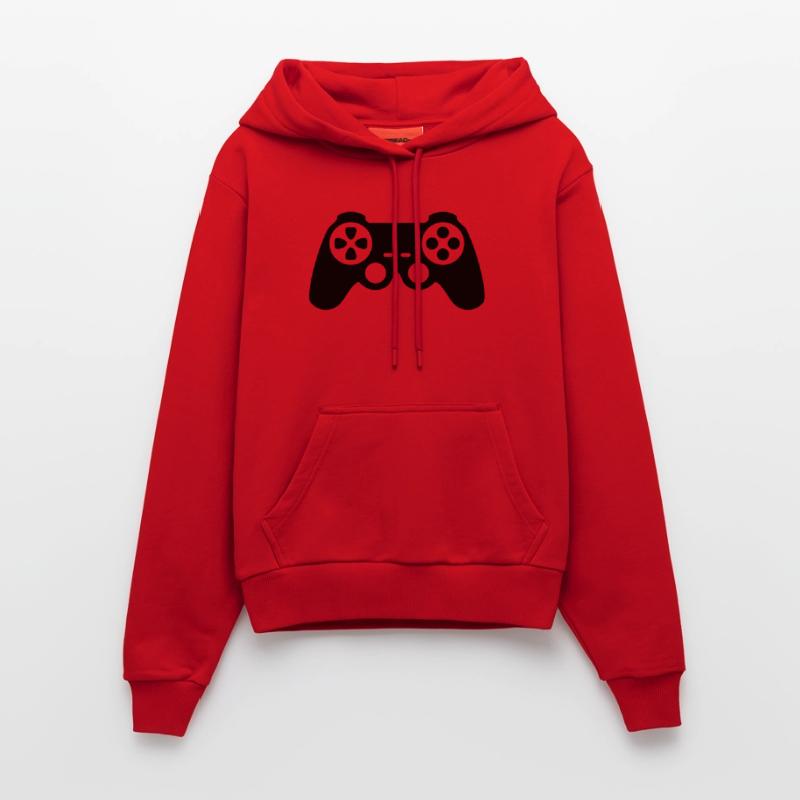 Controller Organic Fitted Hoodie Made in EU