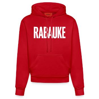 Yob - Organic Fitted Hoodie Made in EU - red - Front