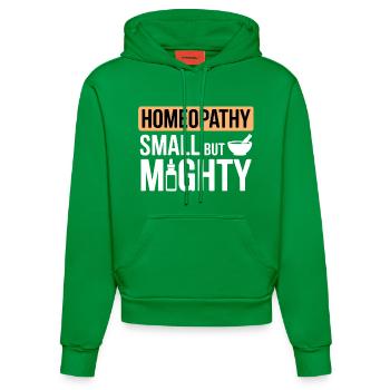 Certified Clinical Dilution Specialist Apparel  - Organic Fitted Hoodie Made in EU - City Green - Front