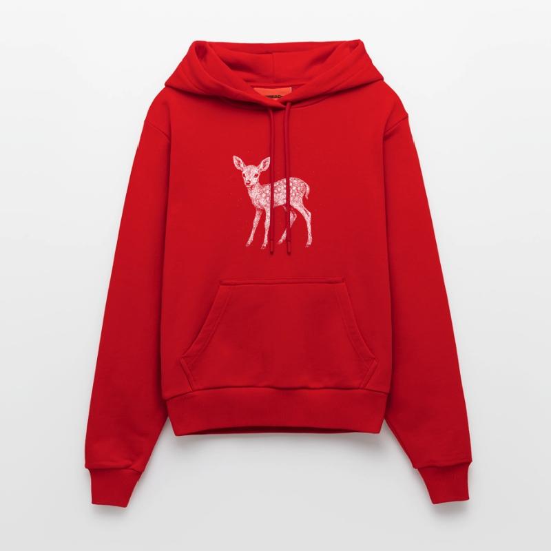 Rehkitz Organic Fitted Hoodie Made in EU