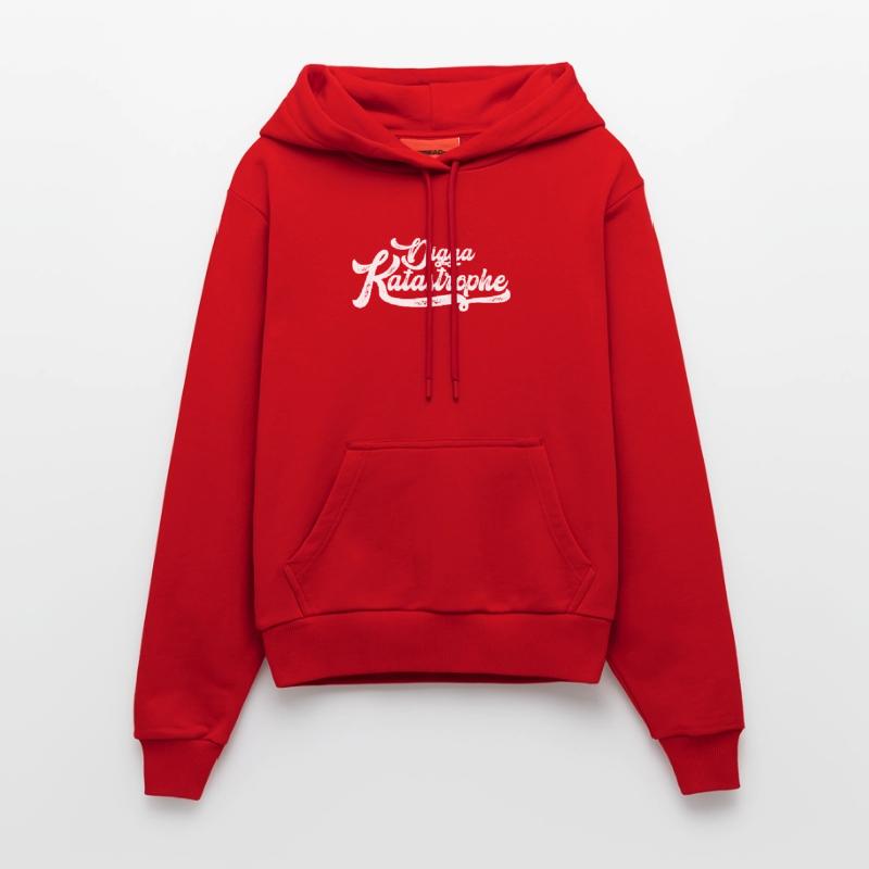 Dogga Katastrophe Script Organic Fitted Hoodie Made in EU