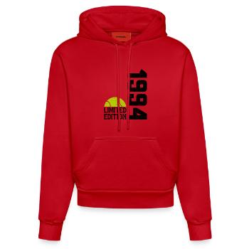 30. Jahrestag 1994 Limited Edition Tennis - Organic Fitted Hoodie Made in EU - Rot - Vorne