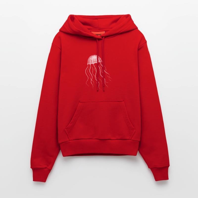 Jellyfish Organic Fitted Hoodie Made in EU