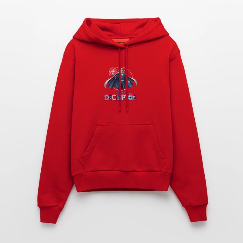Hero Coder Decryptor Organic Fitted Hoodie Made in EU