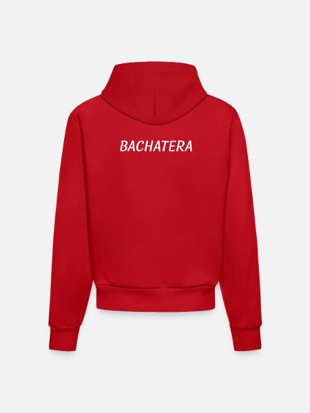 Bachatera - Organic Fitted Hoodie Made in EU - Rot