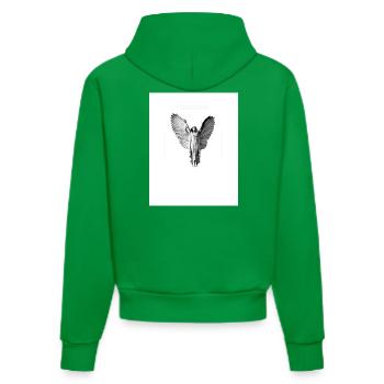 Liberté - Sweat à capuche bio ajusté fabriqué en UE - City Green - Dos