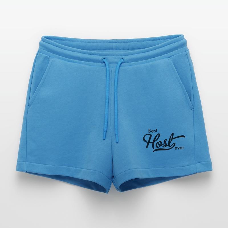Host Organic Relaxed Cropped Shorts Made in EU