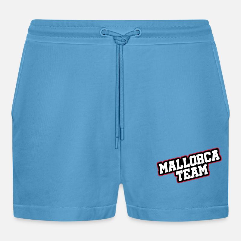 Équipe de Majorque - Short bio décontracté court fabriqué en UE - Sol Blue