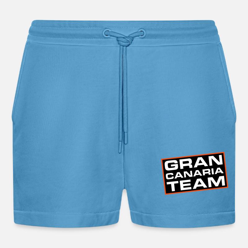 L’équipe de Gran Canaria - Short bio décontracté court fabriqué en UE -  Sol Blue