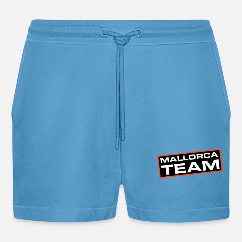 Équipe de Majorque - Short bio décontracté court fabriqué en UE - Sol Blue