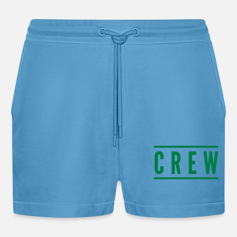 équipage - Short bio décontracté court fabriqué en UE - Sol Blue
