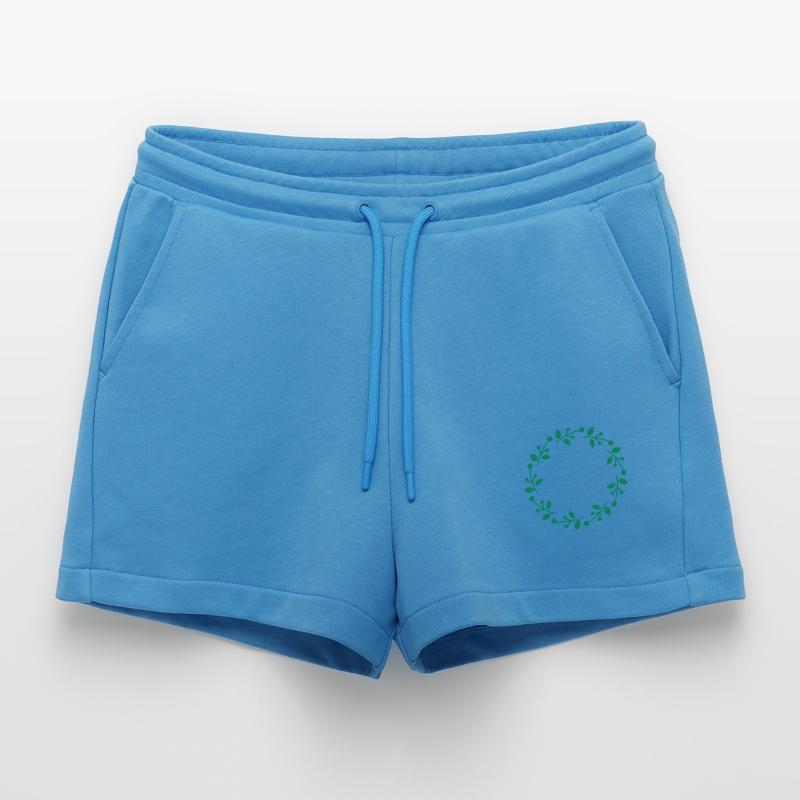 Weihnachtskranz Organic Relaxed Cropped Shorts Made in EU