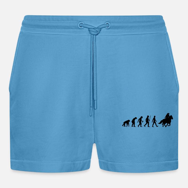 Evolution Reining - Short bio décontracté court fabriqué en UE -  Sol Blue