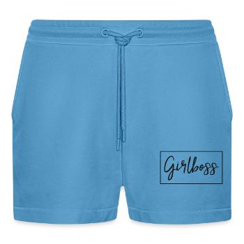 Girlboss - Pour toutes les femmes indépendantes - Short bio décontracté court fabriqué en UE -  Sol Blue - Devant