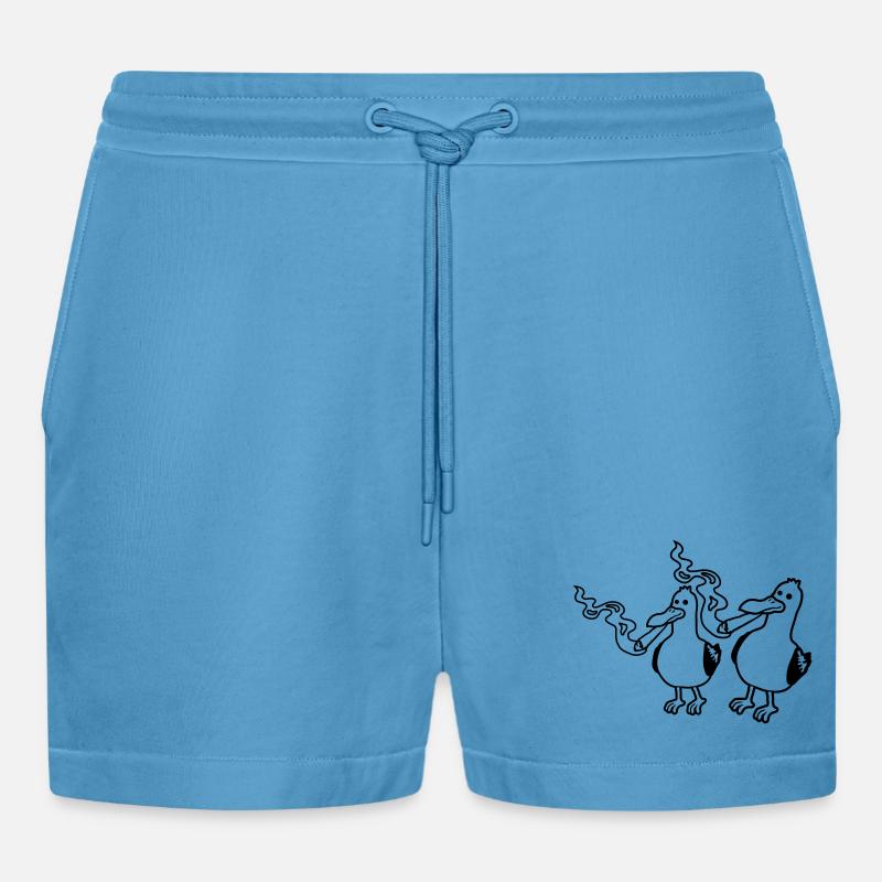 Amis 2 Mouettes Stoner - Short bio décontracté court fabriqué en UE -  Sol Blue