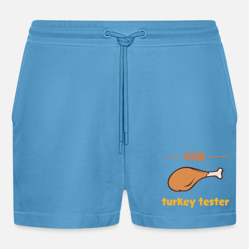 Testeur de dinde - Short bio décontracté court fabriqué en UE -  Sol Blue