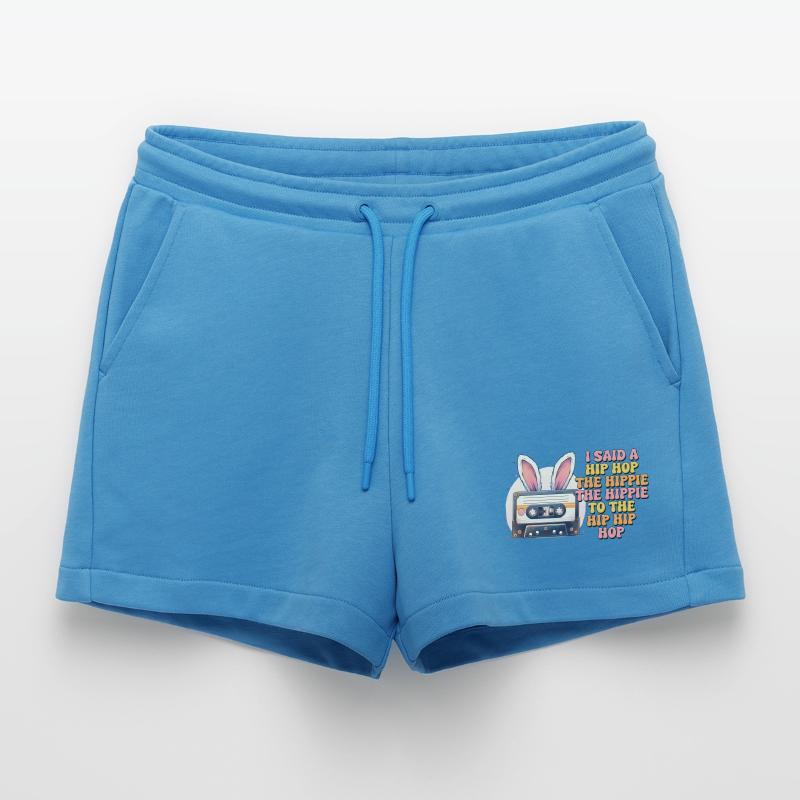 Easter Easter Bunny Easter Eve Easter Sunday Easter Egg Spring Organic Relaxed Cropped Shorts Made in EU