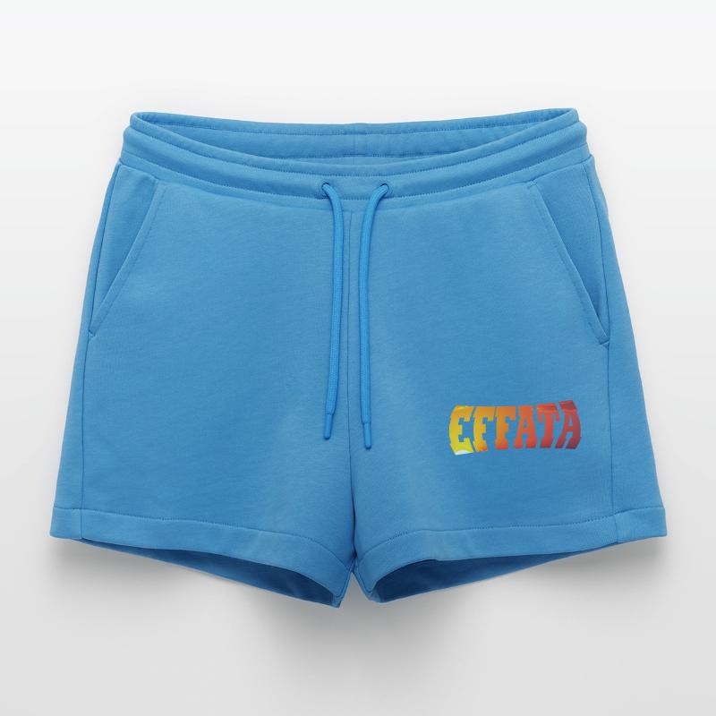 EFFATA Organic Relaxed Cropped Shorts Made in EU