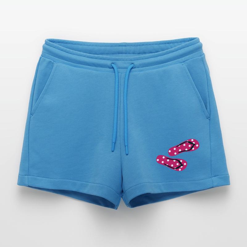 Slippers Toadstool Flip Flops Points Dots Summer Organic Relaxed Cropped Shorts Made in EU