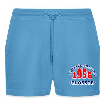 unbekannt - Organic Relaxed Cropped Shorts Made in EU -  Sol Blue - Vorne
