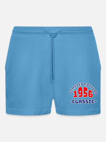 Unknown - Organic Relaxed Cropped Shorts Made in EU - Sol Blue