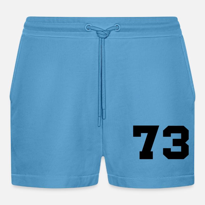 73- - Short bio décontracté court fabriqué en UE -  Sol Blue
