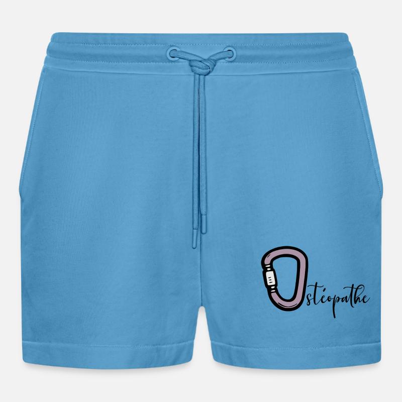 Ostéopathe - Short bio décontracté court fabriqué en UE -  Sol Blue