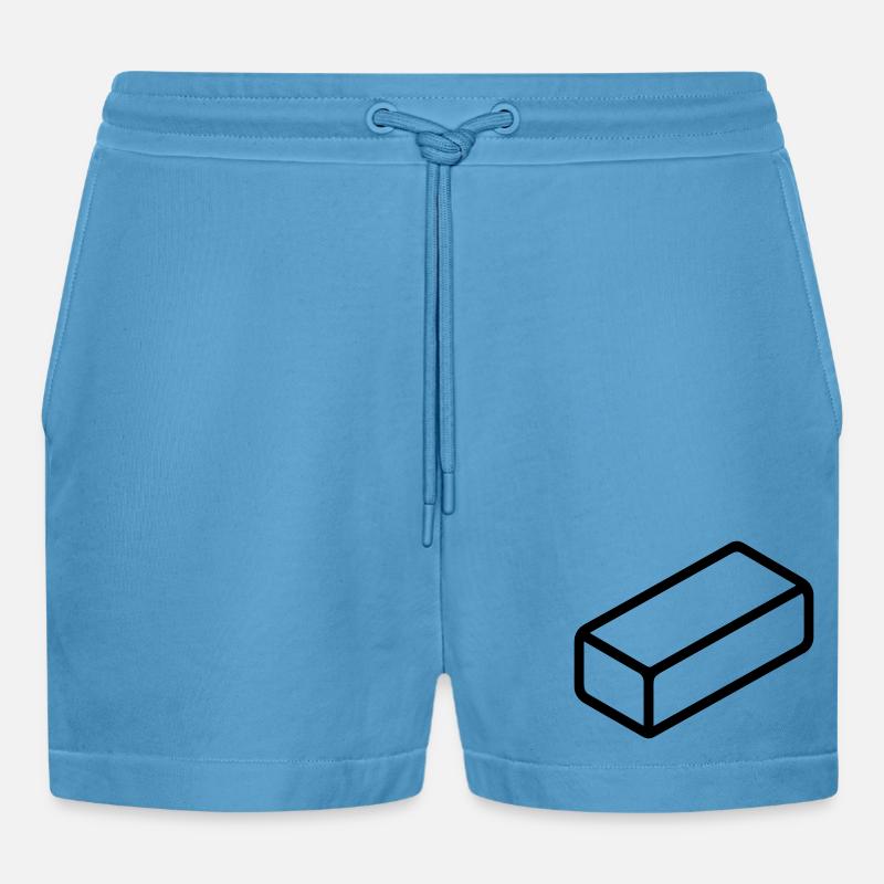 brique - Short bio décontracté court fabriqué en UE - Sol Blue