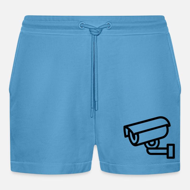caméra - Short bio décontracté court fabriqué en UE -  Sol Blue