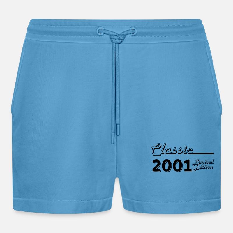Classic 2001 édition limitée - Short bio décontracté court fabriqué en UE - Sol Blue