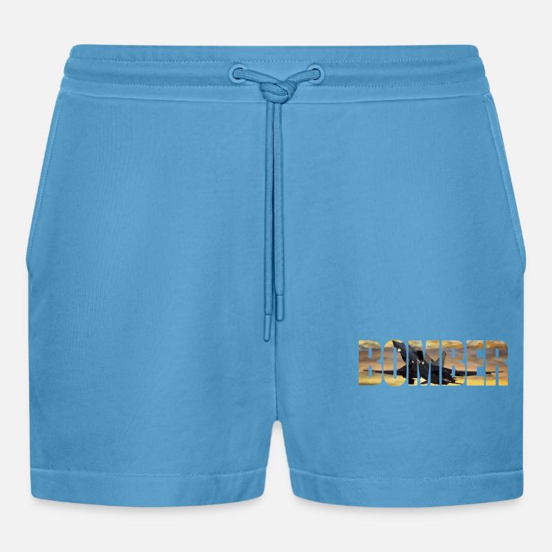 bombardier Tu-22 M3 - Short bio décontracté court fabriqué en UE -  Sol Blue