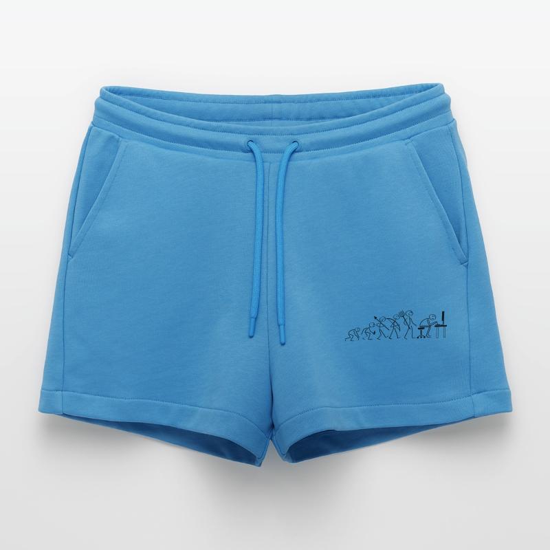 Evolution Computerarbeit Organic Relaxed Cropped Shorts Made in EU