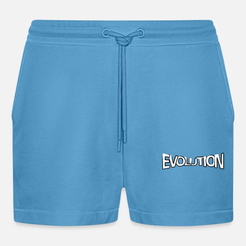 Revendication d’évolution - Short bio décontracté court fabriqué en UE -  Sol Blue