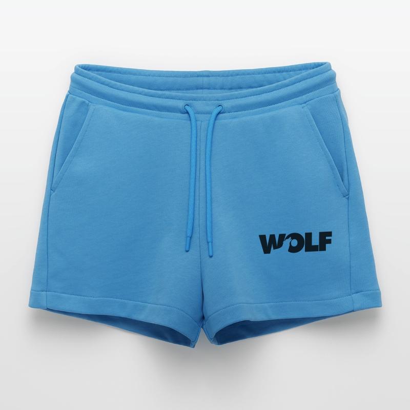 Wolf Organic Relaxed Cropped Shorts Made in EU