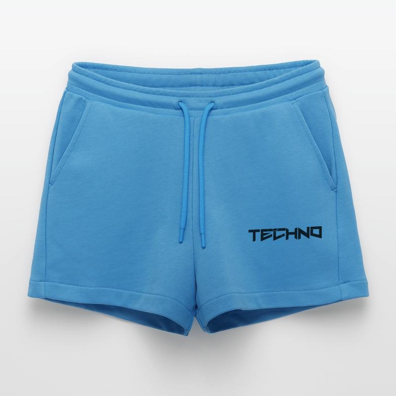Techno Organic Relaxed Cropped Shorts Made in EU