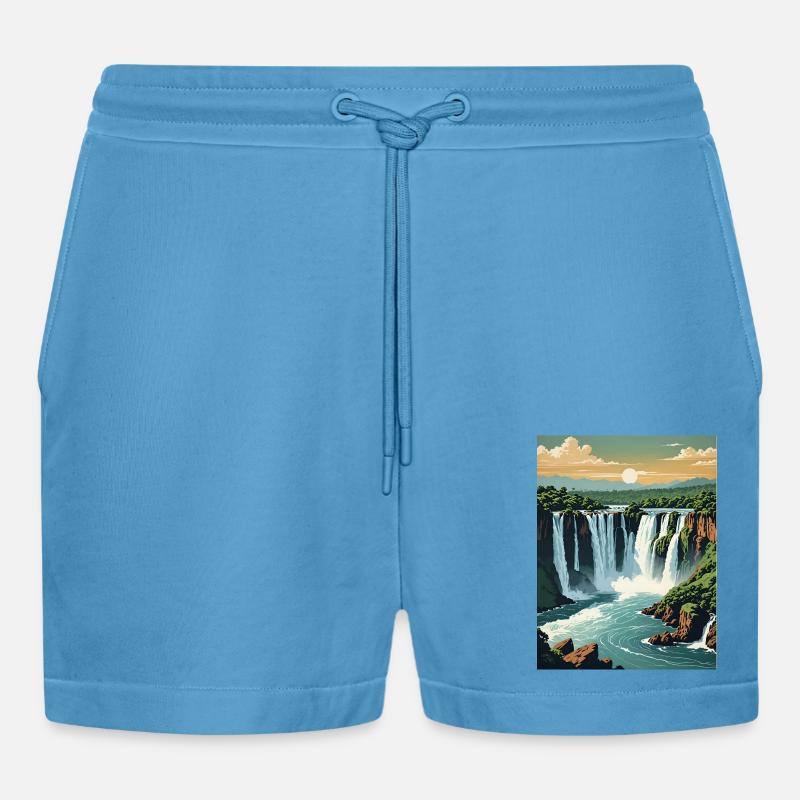 70A2C5AF 9BAB 4644 9A66 C6FEDE7EF56D - Short bio décontracté court fabriqué en UE - Sol Blue