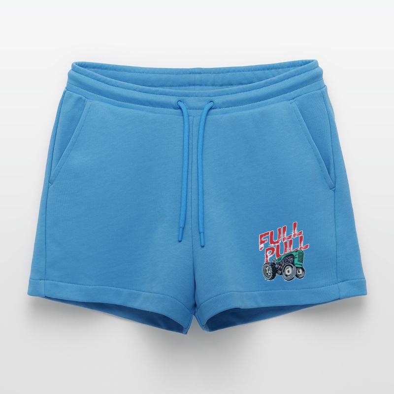 Landwirtschaft Statement Traktor Bauer Ackerbau Organic Relaxed Cropped Shorts Made in EU