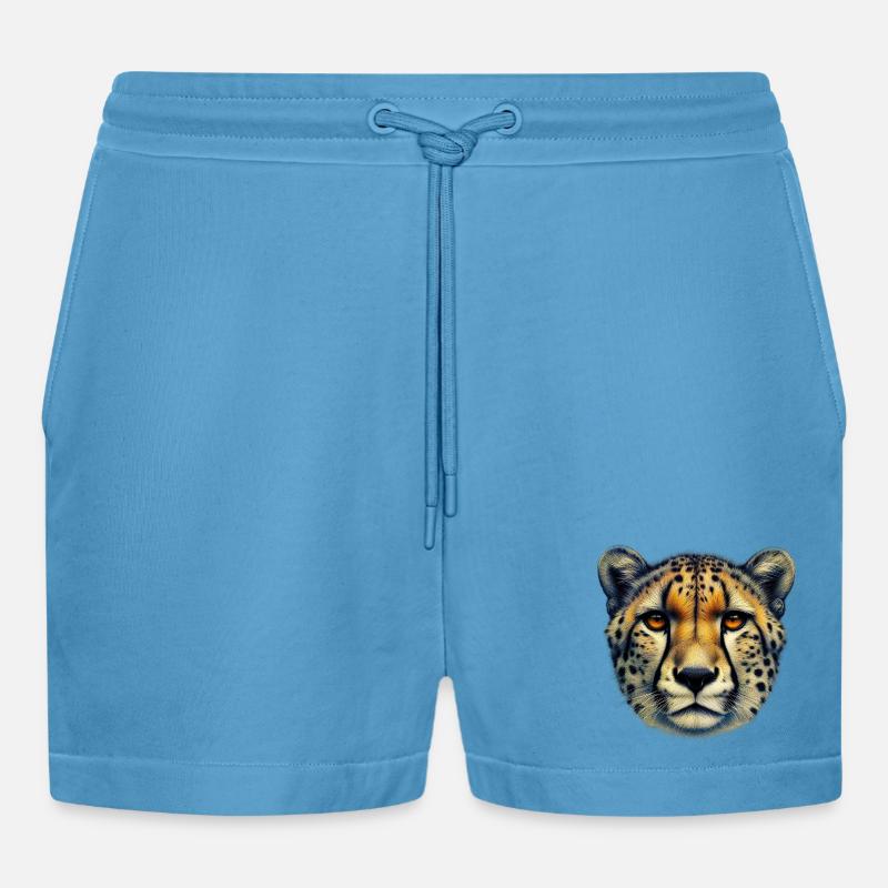 Guépard - Short bio décontracté court fabriqué en UE - Sol Blue