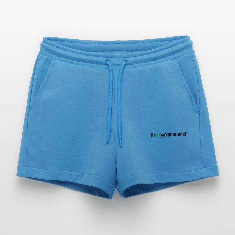Programmierer Developer Webentwickler Skripting Organic Relaxed Cropped Shorts Made in EU