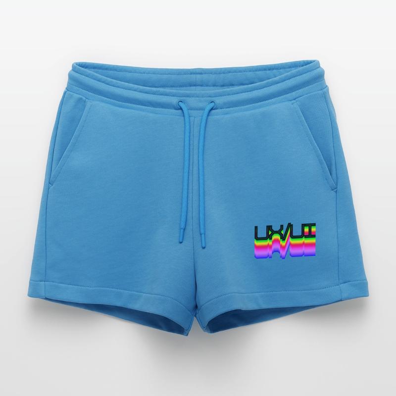 Code Developer Scripting Dev Geek Geek Organic Relaxed Cropped Shorts Made in EU