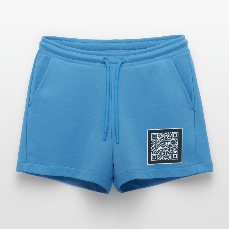 Design de code QR Perch Short bio décontracté court fabriqué en UE