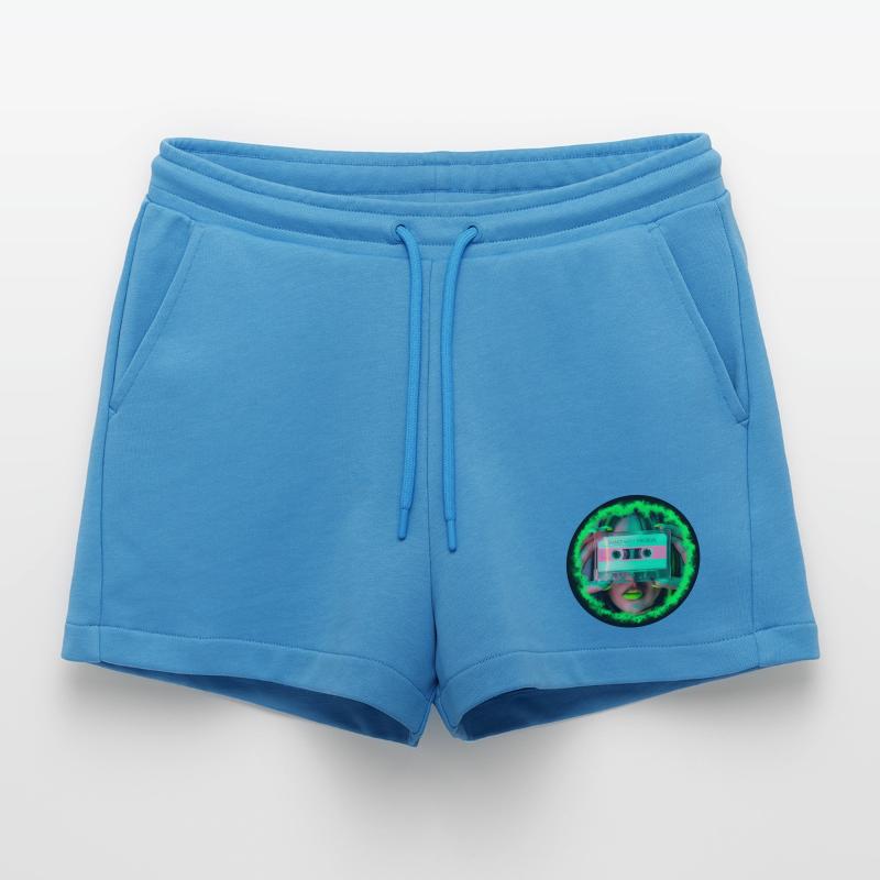 Dance with the Devil V2 Organic Relaxed Cropped Shorts Made in EU
