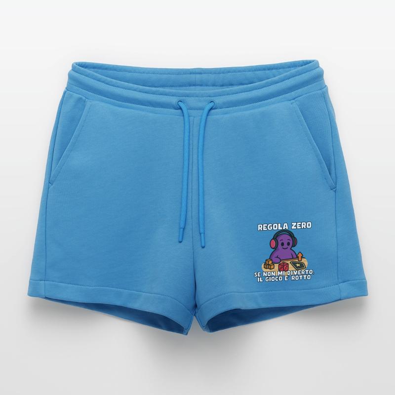 Regel Null: Spaß oder Trennung Organic Relaxed Cropped Shorts Made in EU