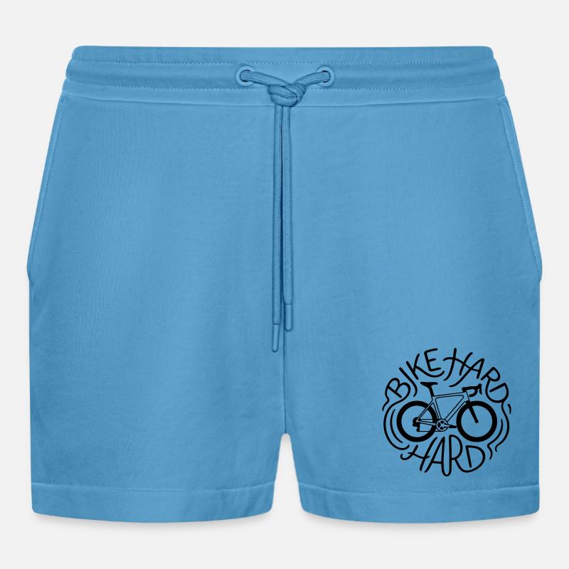 cyclisme - Short bio décontracté court fabriqué en UE - Sol Blue