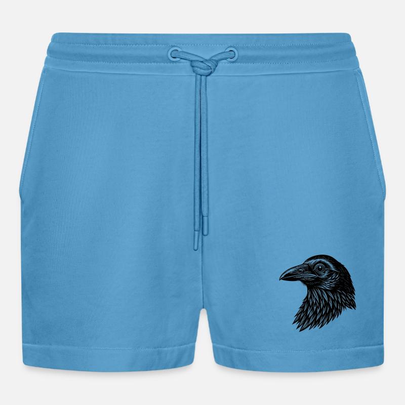 Corbeau - Short bio décontracté court fabriqué en UE -  Sol Blue