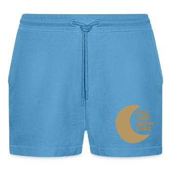 Séjour Wild Moon Child - Short bio décontracté court fabriqué en UE -  Sol Blue - Devant