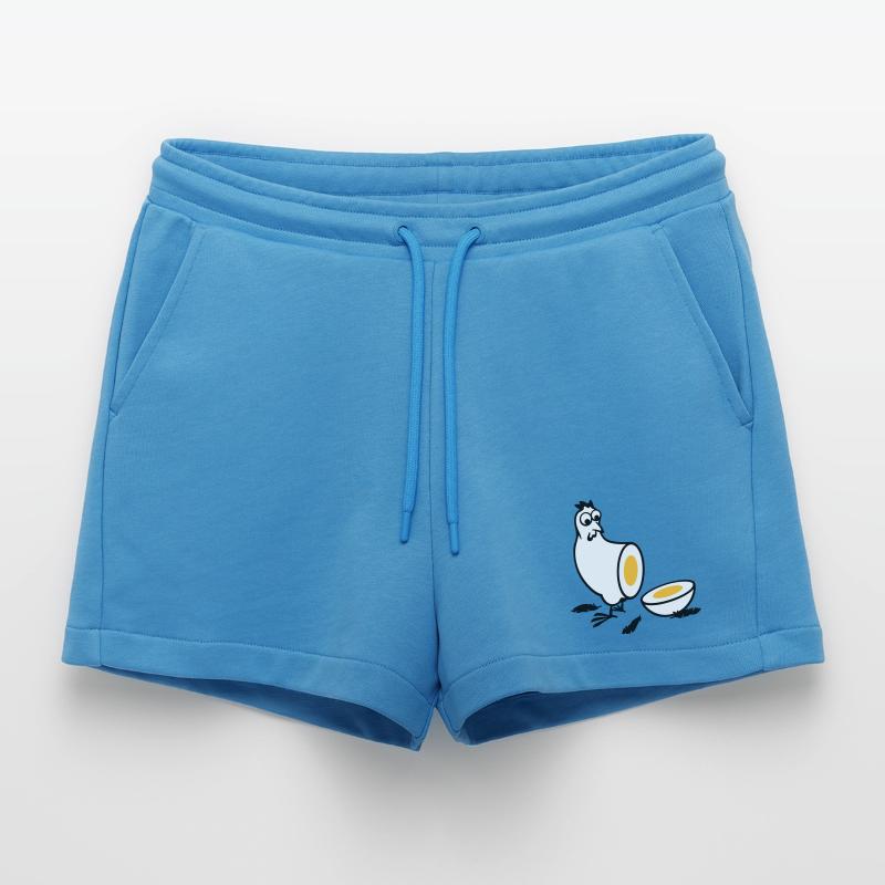 Huhn oder Ei Organic Relaxed Cropped Shorts Made in EU